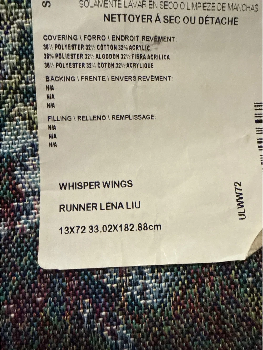 Whisper Wings Tapestry Table Runner - Hummingbirds and Flowers